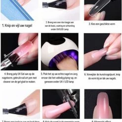 Temz Gellak Starterspakket - Polygel Kit - Uv Lamp Gelnagels - Gelnagels Starterspakket - Polygel Kleuren - Polygel Nagels Starterspakket - Uitgebreide Versie -L’Oréal Paris SHOP 550x598 2