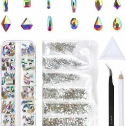 Elysee Beauty AB Rhinestone Set Met Accessoire - Nagel Steentjes / Nagel Diamantjes / Nail Gems /