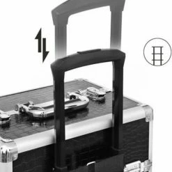 Segenn's Cosmetica Koffer - Professionele Make-up Koffer - 6 Sleutels - Extra Lade - Koffer Voor Op Reis - Grote Trolley Voor Kappers - Afsluitbaar - Met 360 ° Roterende - Zwart -L’Oréal Paris SHOP 550x601 2