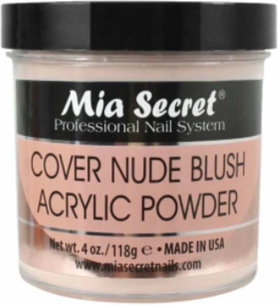 MIA SECRET Cover Acryl Poeder Nude Blush 118g 1 MIA SECRET Cover Acryl Poeder Nude Blush 118g