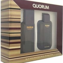QUORUM By Antonio Puig - Gift Set - 100 Ml Eau De Toilette Spray + 100 Ml After Shave
