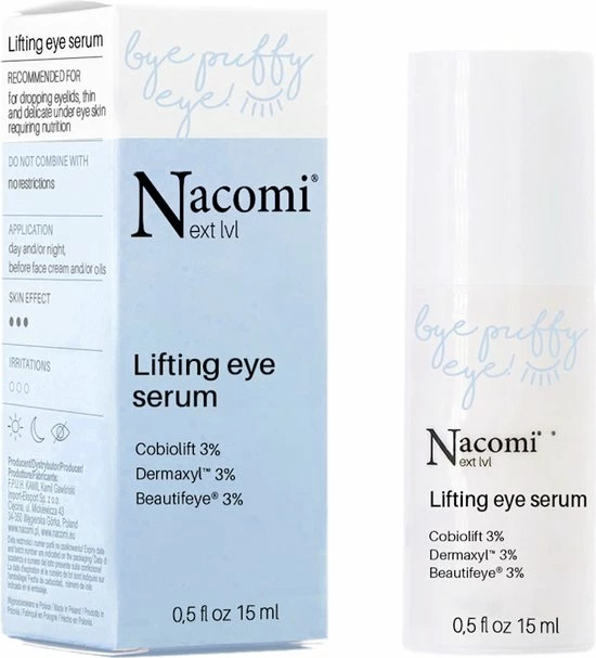 Nacomi NXT Lifting Eye Serum 15ml. 1 Nacomi NXT Lifting Eye Serum 15ml.