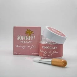 Somuff! MAGAZIJN OPRUIMING ! Pink Clay Mask 120gr Incl. Maskerkwastje | Ontgift De Huid En Verfijnt De Pori N -L’Oréal Paris SHOP 550x608 2