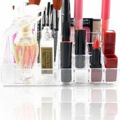Merkloos Decopatent Make Up Organizer Met 16 Vakken - Makeup Organizer Transparant - Sieraden - Make-up - Cosmetica - Tafel - Opbergdoos -L’Oréal Paris SHOP 550x622 5