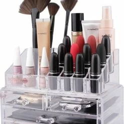 Beauty Attraction Make Up Organizer – Opbergdoos – Nagellak – Organizer 22 X 2,12 X 5,8 CM – 24 X 15 X 11 CM – Transparant 18 Beauty Attraction Make Up Organizer – Opbergdoos – Nagellak – Organizer 22 X 2,12 X 5,8 CM – 24 X 15 X 11 CM – Transparant -L’Oréal Paris SHOP 550x625