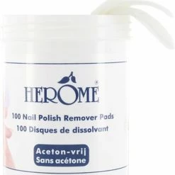 Herome Combi-Pack Caring Nail Polish Remover Duo - Nagellakremover Nagellakverwijderaar - 1* Caring Nail Polish Remover 120ml., 1* Caring Nail Polish Remover Pads 100 - Combi-Pack -L’Oréal Paris SHOP 550x650 2