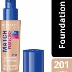 Rimmel London Match Perfection Foundation 201 Classic Beige -L’Oréal Paris SHOP 550x661