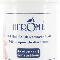 Herome Combi-Pack Caring Nail Polish Remover Duo - Nagellakremover Nagellakverwijderaar - 1* Caring Nail Polish Remover 120ml., 1* Caring Nail Polish Remover Pads 100 - Combi-Pack -L’Oréal Paris SHOP 550x702 1