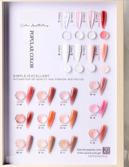 Guardian Beauty BIAB Builder Gel Set #18 - Nagellak Gel - BIAB Builder - Biab Gel - Biab Nail Gel 3 Guardian Beauty BIAB Builder Gel Set #18 - Nagellak Gel - BIAB Builder - Biab Gel - Biab Nail Gel - Afbeelding 3