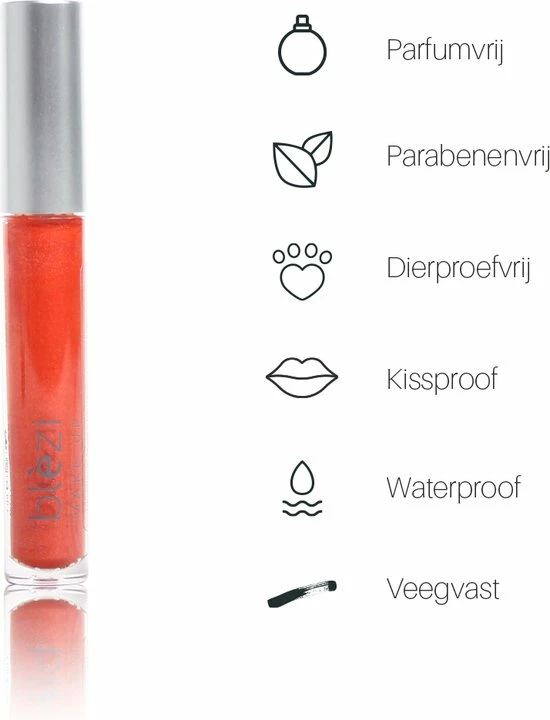 Bl?zi Bl Zi Lip Fix - Lipstick - Lippenstift Langhoudend - 45 Breezy Red - Rood Oranje 6 Bl?zi Bl Zi Lip Fix - Lipstick - Lippenstift Langhoudend - 45 Breezy Red - Rood Oranje - Afbeelding 6
