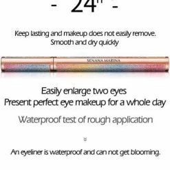 SENANA 4D Silk Fiber Lashes Thick Lengthening Mascara Long Black Lash Eyelash Extension Eye Lashes Brush Makeup Eye Cosmetics -L’Oréal Paris SHOP 550x727 1