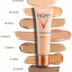 Vichy Min Ralblend Foundation - 12 Sienna - 30ML - Natuurlijke Dekking -L’Oréal Paris SHOP 550x743