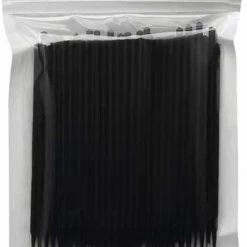 Lashes & More - 100 Stuks Wegwerp Microbrushes - Zwart - Wimpers Uitbreiding - Individuele Lash Verwijderen - Wattenstaafje - Micro Borstel Voor Wimper Extensions Tool- Microbrush -L’Oréal Paris SHOP 550x744
