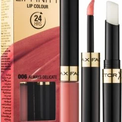 Max Factor Lipfinity Lip Colour - 006 Always Delicate - Lipgloss -L’Oréal Paris SHOP 550x766