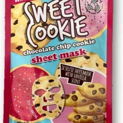 Sweet Cookie Sheet Masker - Gezichtsmasker - 1x Selfie Sheet Masker - Vanille Geur - Maskers - Verzorging.