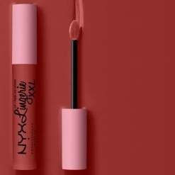 NYX Professional Makeup Lip Lingerie XXL Matte Liquid Lipstick - Warm Up LXXL07 - Lippenstift -L’Oréal Paris SHOP 550x788 1