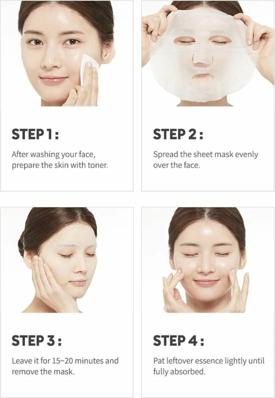 MISSHA Mix & Match Mask Pack: 3 X MISSHA Korean Face Mask - Verassing Set Korean Face Sheet Mask - Airy Fit Collection - Gezichtsverzorging - Koreaanse Huidverzorging 6 MISSHA Mix & Match Mask Pack: 3 X MISSHA Korean Face Mask - Verassing Set Korean Face Sheet Mask - Airy Fit Collection - Gezichtsverzorging - Koreaanse Huidverzorging - Afbeelding 6
