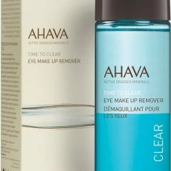 AHAVA Oogmake-up Remover – Verwijderd Waterproof Oogmake-up – Houdt Het Gebied Om Het Oog Zacht – Veilig Voor De Gevoelige Huid En Voor Lensdragers – VEGAN – Alcohol- En Parabenenvrij – Parfumvrij - 125ml -L’Oréal Paris SHOP 550x799