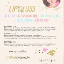 Topmodel Lipgloss Meisjes 8 Ml 8 X 11,7 Cm Paars 3-delig -L’Oréal Paris SHOP 550x804 1