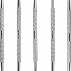 YUBBI 5 Delige Nail Art Dotting Tool Set - Nagellak Acryl Penselen - Dubbelzijdig - RVS - 10 Maten