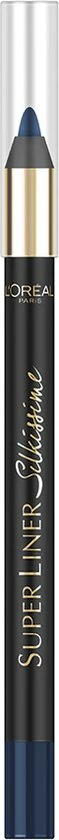 L’Oréal Paris L'Oréal Super Liner Silkissime Waterproof Oogpotlood - 03 Moonlight Blue 2 L’Oréal Paris L'Oréal Super Liner Silkissime Waterproof Oogpotlood - 03 Moonlight Blue - Afbeelding 2